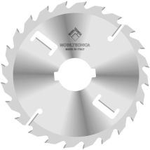Hw - Lame a spessore normale con denti stabilizzatori prodotte in italia D400 B4 b2,8 d90 Z28+2+4