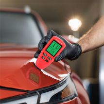 Tlily - HW300MINI Digitales DickenmessgeräT Tester Auto AutolackmessgeräT LackschichtmessgeräT Werkzeug Rot