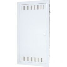Hw/unterputz-kommunikationsverteiler 3-reihig Mit Montageplatte Und 3-fach Steckdose F-tronic