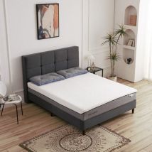 Elite Mattress - Matelas 160x200 hybrid Mémoire de forme 23cm
