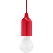 HyCell 1600-0176 Pull-Light pl led (monocolore) Luce da campeggio 25 lm a batteria 50 g Rosso