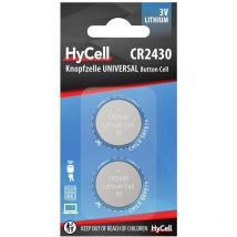 Batteria a bottone cr 2430 3 v 2 pz. 300 mAh Litio cr 2430 - Hycell