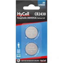 Lithium Knopfzellen CR2430 - Hycell