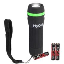 HyCell Mini led Taschenlampe zoombar & fokussierbar inkl. aaa Batterien