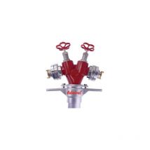 Admiral - Hydrante Tubo vertical Storz Alu.DN 80 2xsortie Conexión rápida, 2 válvulas de almirante