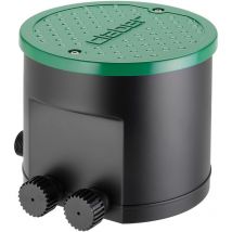 Hydro-4, Vormontierter Schacht mit integriertem Bewässerungscomputer - Claber