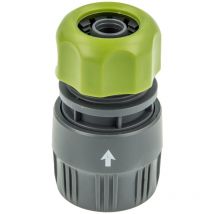 Cap Agad - Hydro-Fit Schlauchkupplung Klickverbinder für Schlauch 1/2 Zoll (ø 12 mm) pvc-u Grau/Grün