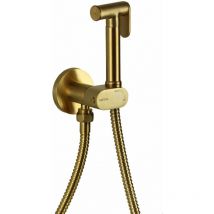 Hydrobrosse WC couleur or brossé Gattoni RT021SG Or brossé