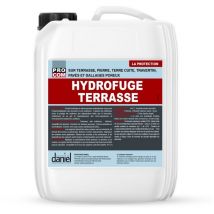 Procom - Hydrofuge terrasse incolore, imperméabilisation travertin, pierre naturelle, terre cuite, béton, dalles, pavés