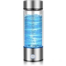 Hydrogen Water Bottle, Portable Water Purifier Generator for Clean and Healthy Drinking Kangen Water Machine, Produces Ionized Water, Suitable for
