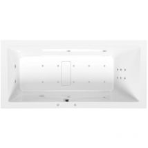 Hydromassage hydro-air marlene Baignoire, 170x80x48cm, blanc