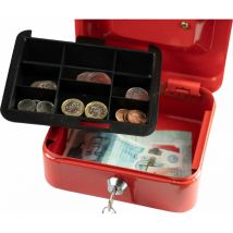 Hyfive - 6' Petty Cash Box (Red/Blue/Black)
