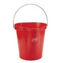 Vikan Hygiene Bucket 12 Litre Red