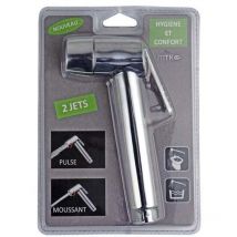 MTK Duschkopf 2 Jet – Höhe 23,4 cm – Breite 17,7 cm – Tiefe 13,3 cm – Gewicht 0,11 kg