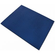 Tapis hygiénique antidérapant pour les zones pieds-nus Bleu 120 x 400 cm
