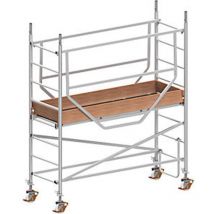 Hymer - Andamio rodante advanced safe-t 7075 soldado plataforma 2,08