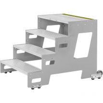 Hymer Industrietritt, Grundmodul, Stufenbreite 800 Mm, 3 Stufen