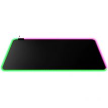 Hewlett Packard Hyperx Pulsefire Mat rgb Mouse Pad – Tapis de souris rgb, xl, Effets lumineux rgb, Surface en tissu enroulable, Mémoire embarquée,
