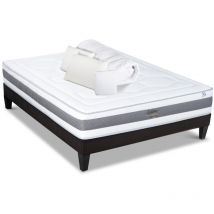 Hypsom - Pack Prêt à dormir sublime 180x200 cm Matelas Mémoire de forme + Sommier + Accessoires