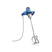 Hyundai - Electric Paddle Mixer HYPM1600E 1600W with 5 Piece Trowel Set 230v/240v