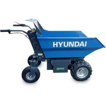 500Kg Battery Powered Mini Dumper, 48V, 32Ah, Brushless Motor, Hydraulic Tilt : HYMD500B - Hyundai