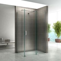 Iflair - i-flair Duschkabine nadine 150x80 cm Tür: 150 cm Duschabtrennung mit Schiebetür in Chrom 8mm esg Sicherheitglas Klarglas