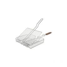 Ruecab - i love bbq - grilles de cuisson barbecue et fumoir - grille de barbecue double ajustable,grille barbecue rectangulaire, grille b
