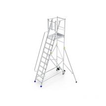 Plateforme Direct-matisere - Mobile Plattformtreppe - 7 Stufen - Maximale Arbeitshöhe. 2.75m - ER3
