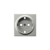 BJC - Tapa Schuko para 18524 en aluminio Siemens Delta miro 5UH10724AM