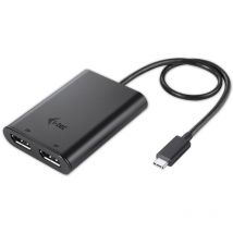Videoadapter I-tec C31dual4kdp - Usb Type-c 3.1 Auf 2 Displayausgänge Port 1.2 - Max. 38402160 / 30hz