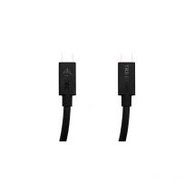 I-tec Thunderbolt Class 3 Cable 150cm Compatible avec usb-c - Transfert de données jusqu'à 40 Gbps, Puissance jusqu'à 100W, Vidéo jusqu'à 2X 4K/60 Hz