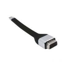 I-tec usb-c Flat vga Adapter 1920 x 1080p/60 Hz - usb-c - vga - Male connector / Female connector - Noir (C31FLATVGA60HZ)