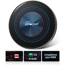 I3 CarPlay AI Box pour BMW, Adaptateur CarPlay sans Fil & Android Auto pour iPhone, Adaptateur vidéo CarPlay Android 13 Compatible avec Carte SIM et