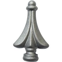 Geländerstab Spitze Höhe 80mm Base d - Stabspitze für Treppengeländer, Schmiedeeisen - Iam Design