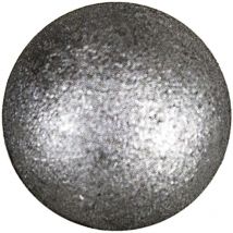 Zierelement ø 50mm aus geschmiedetem Eisen Kugel glatt passend zu Schmiedeeisen Treppengeländer - Iam Design