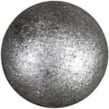 Zierelement ø 70mm aus geschmiedetem Stahl Kugel glatt passend zu SchmiedeStahl Treppengeländer - Iam Design