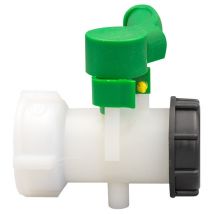 IBC Klappenhahn S60x6 IG für IBC-Tank