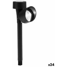 Ibergarden - Lampe Solar Polypropylène noir 12 x 26 x 5,5 cm (24 pièces)