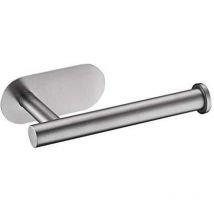 Ibergrif MK34052 Porta Carta Igienica Adesivo Portarotolo Carta Igienica Acciaio Inox per Bagno e Toilette,Acciaio Inossidabile