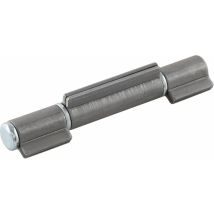 Ibfm - Anschweißband 3-teilig I-lappen 402, Bandh. 120 Mm, Ø 15 Mm, Stahl Blank