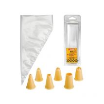 Kit 10 poches jetables et 10 douilles Ibili