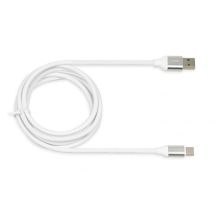 Ibox Ikumtcwqc Câble Usb 1,5 M Usb 2.0 Usb A Usb C Blanc