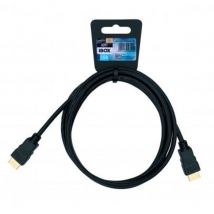 IBox ITVFHD01 1,8m hdmi Schwarz HDMI-Kabel - HDMI-Kabel (1,8m, hdmi Typ a (Standard), hdmi Typ a (Standard), 4096 x 2160 Bildpunkte, 10,2 Gbit/s,