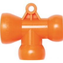 2 Stück T-Stück 1/2''