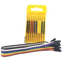 Tlily - ic Test Chip Pin,Multimeter Leads Grabber Hooks Tester Multimeter Signal Generator and Programmer