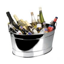 Eiswürfelbehälter, Edelstahl, 28 Liter