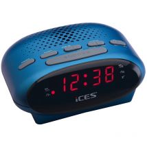 Ices Radiowecker Blau
