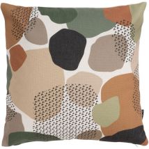 Icon Coussins d'assise, 43 x 43cm, Coussins de Siège, Coussins d'intérieur et d'extérieur, Brun/Multicolore