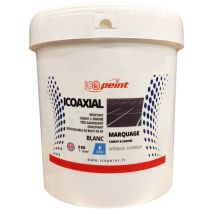 Icoaxial Peinture Marquage Ciment Et Enrobé - Intérieur Et Extérieur Couleur: Blanc - Conditionnement: 25kg - Icopeint