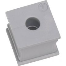 Kt 8 Passacavo scanalato ø (max.) 9 mm Gomma Grigio 1 pz. - Icotek
